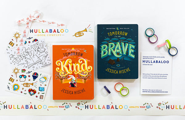 Tomorrow I'll Be Brave + Tomorrow I'll Be Kind Deluxe Board Book Duo