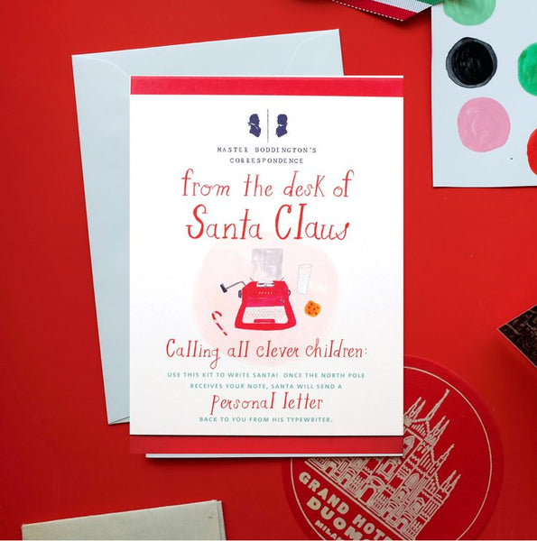 Mr. Boddington's Christmas Duo:  Santa Writes Back! Letter Kit + Twas the Night Before Christmas
